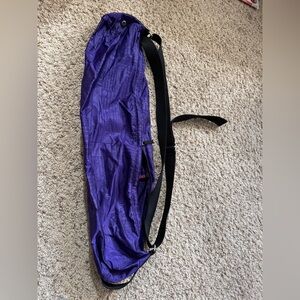 Lululemon Purple Yoga Mat Bag Carrier with Black Strap
